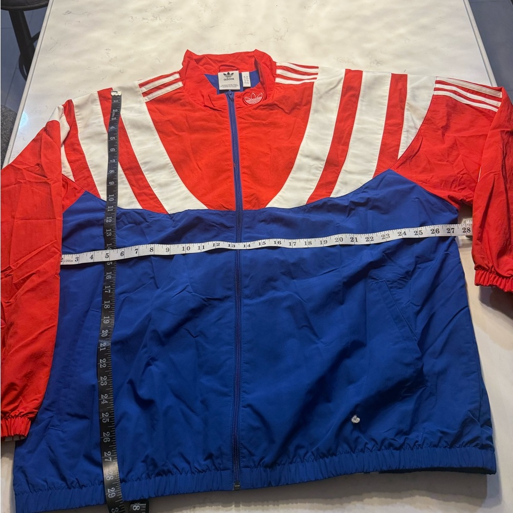 Adidas men’s Bold Red and Blue Jacket